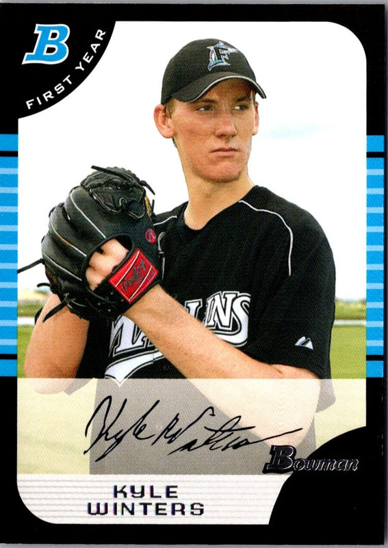 2005 Bowman Chrome Draft Picks & Prospects Kyle Winters #BDP40 Rookie