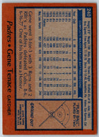1978 Topps Gene Tenace #240