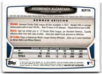 2013 Bowman Chrome Prospects Arismendy Alcantara #BCP119