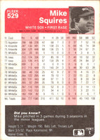 1985 Fleer Mike Squires #529