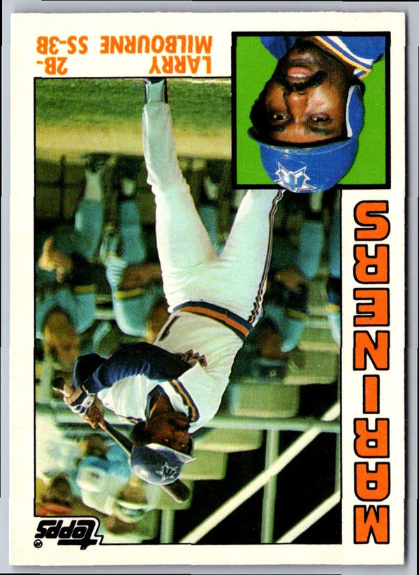 1984 Topps Traded Larry Milbourne #79T