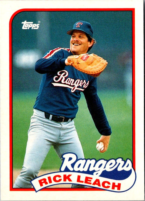 1989 Topps Traded Rick Leach #68T