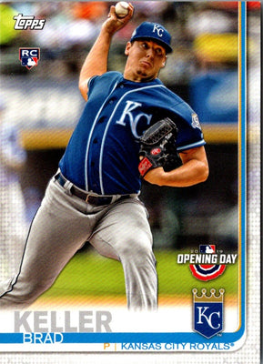 2019 Topps Kansas City Royals Brad Keller #KR-8