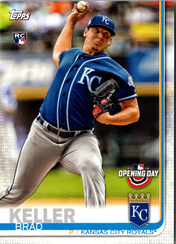 2019 Topps Kansas City Royals Brad Keller #KR-8