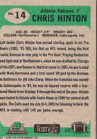 1991 Bowman Chris Hinton #14