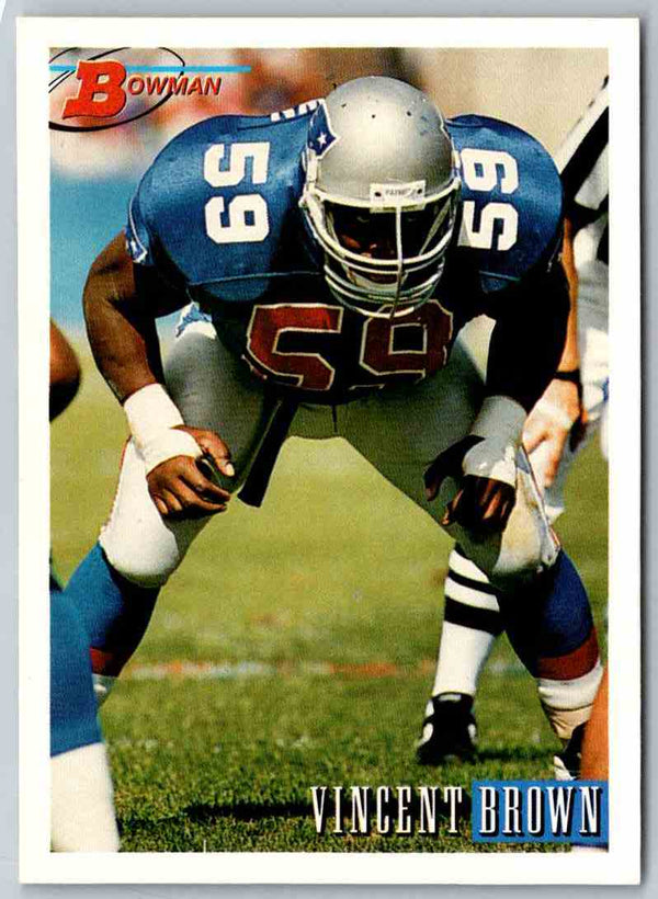 1993 Bowman Football Vincent Brown #238