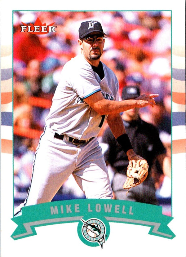 2002 Fleer Mike Lowell #337