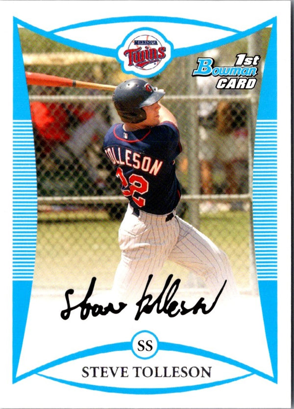 2008 Bowman Prospects Steve Tolleson #BP28