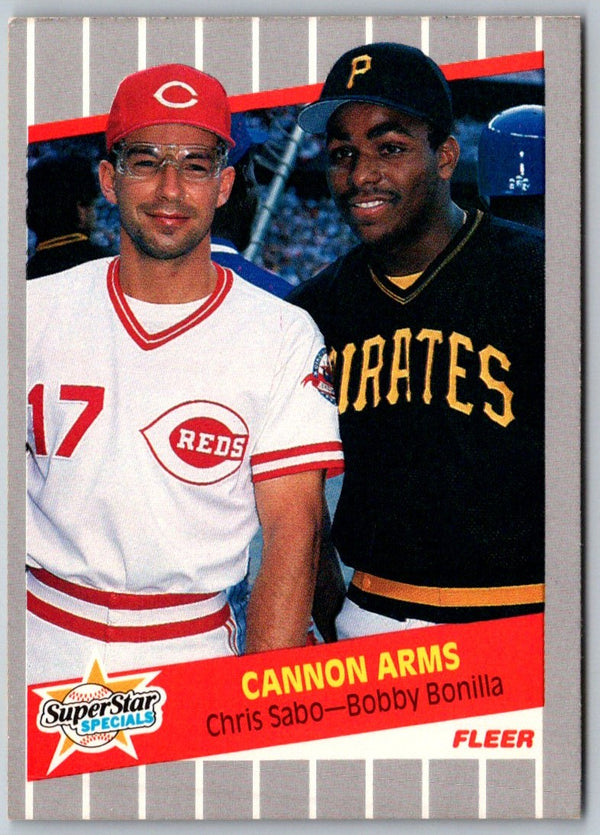 1989 Fleer Chris Sabo/Bobby Bonilla #637