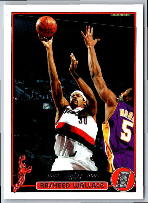 2003 Topps Collection Rasheed Wallace #92