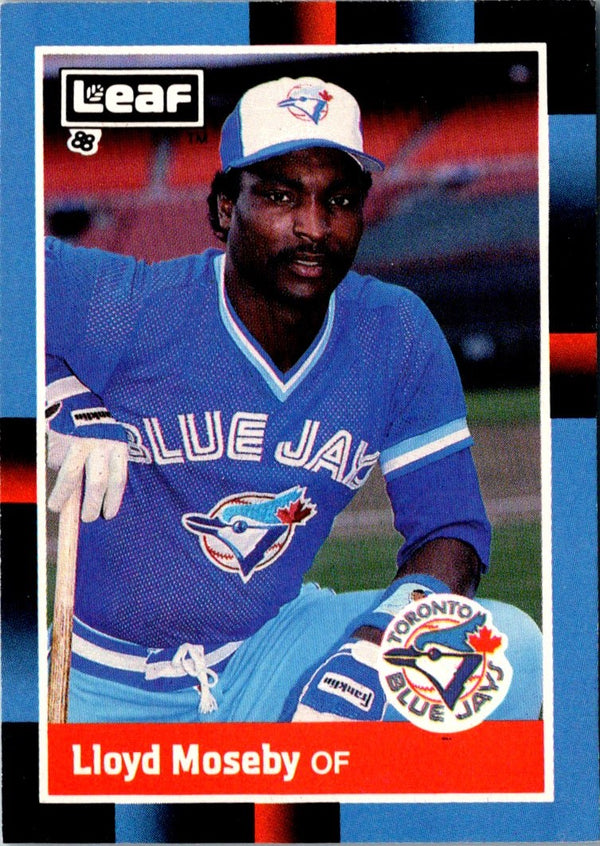 1988 Leaf Lloyd Moseby #140