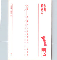 1989 Star Andy Benes #111