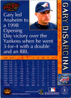 1999 Pacific Gary DiSarcina #3