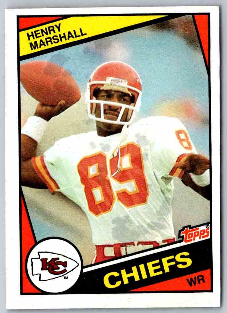 1985 Topps Henry Marshall