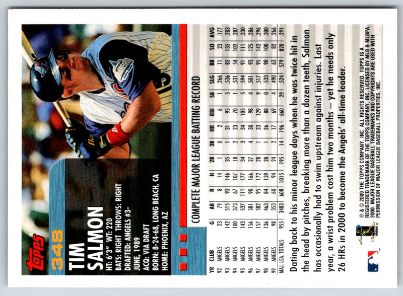 2000 Topps Tim Salmon