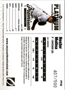 2012 Onyx Platinum Prospects Nestor Molina