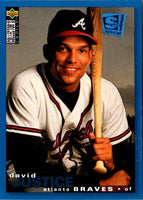 1995 Collector's Choice SE David Justice #67