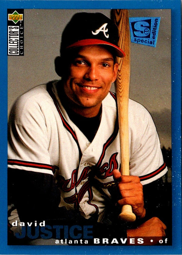 1995 Collector's Choice SE David Justice #67