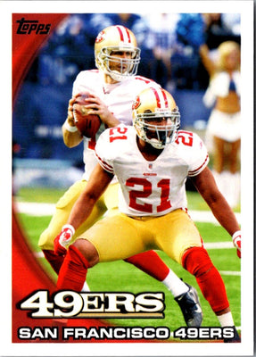 2010 Topps San Francisco 49ers #332