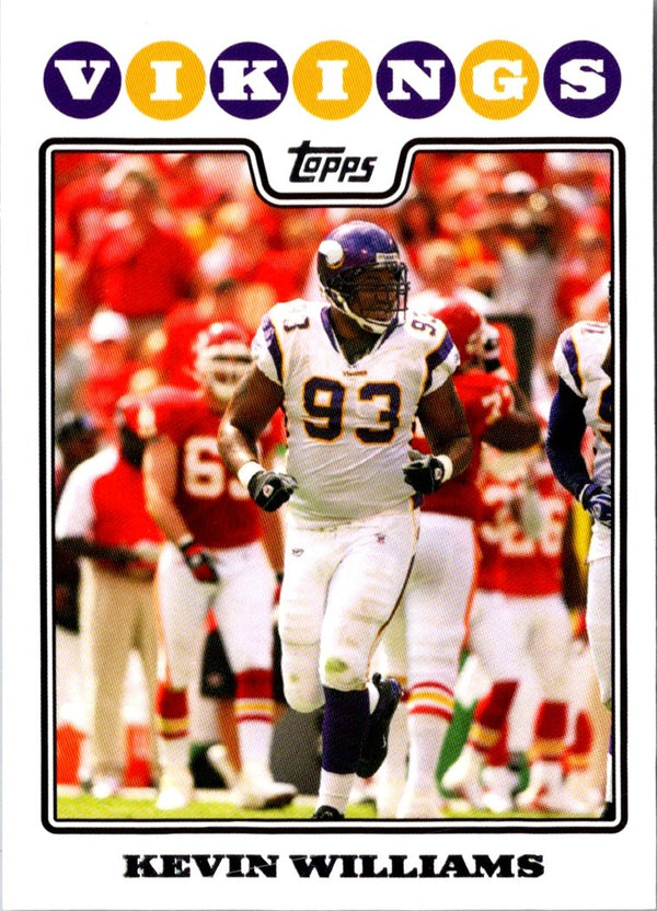 2008 Topps Kevin Williams #197