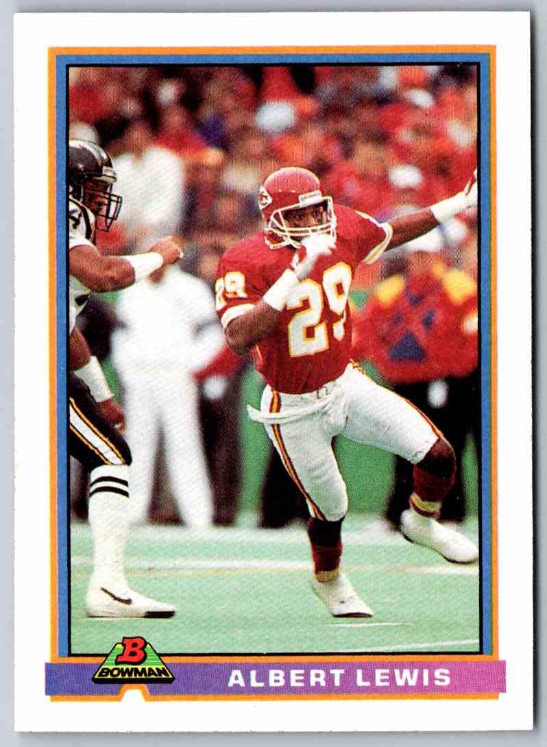 1991 Bowman Football Albert Lewis