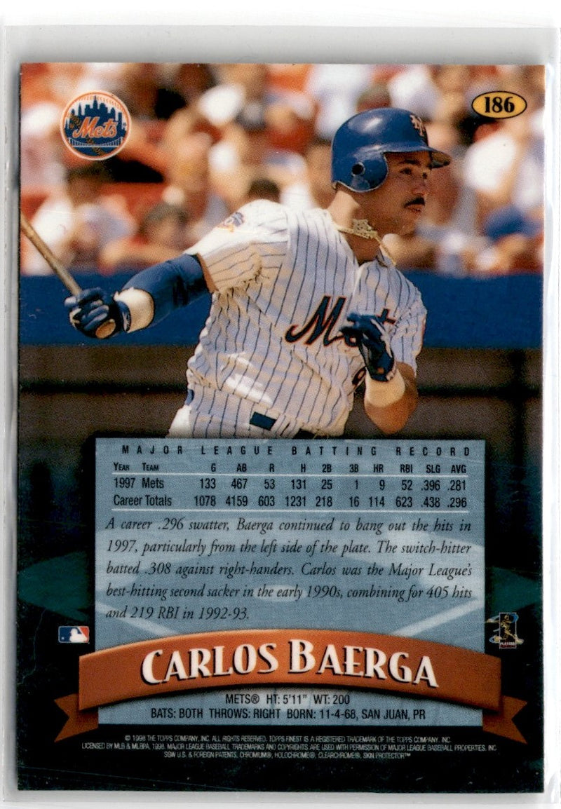 1998 Finest Carlos Baerga