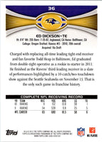 2012 Topps Ed Dickson #36