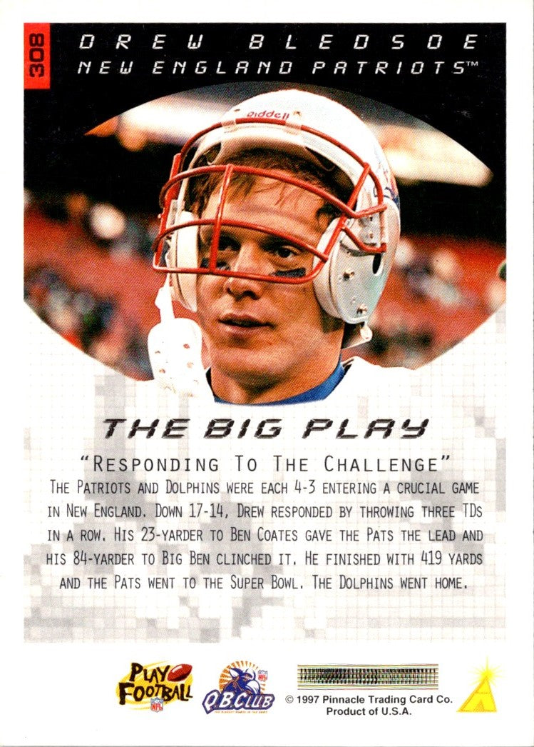 1997 Score Hobby Reserve Drew Bledsoe
