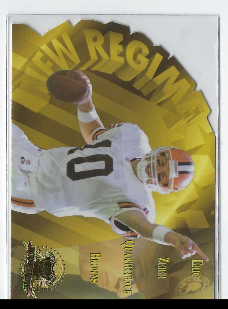 1996 Collector's Edge President's Reserve New Regime Eric Zeier