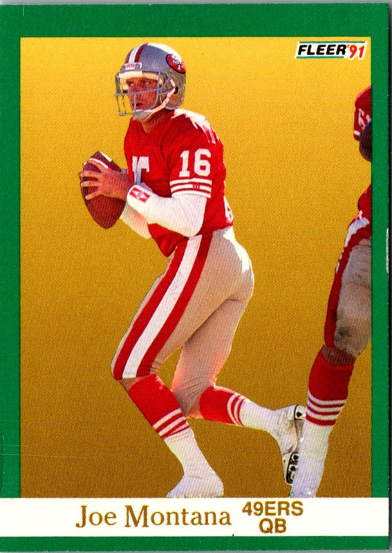 1991 Fleer Joe Montana #360