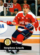 1991 Pro Set Steve Leach