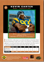 1995 SP Kevin Carter #7 Rookie