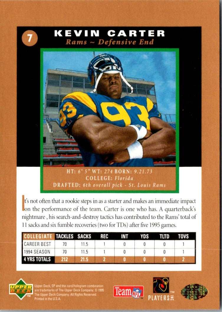 1995 SP Kevin Carter