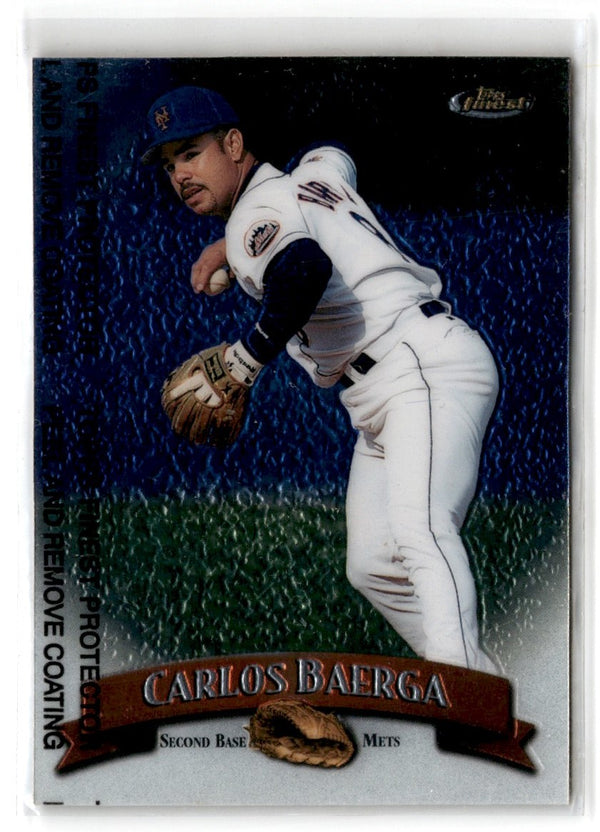 1998 Finest Carlos Baerga #186