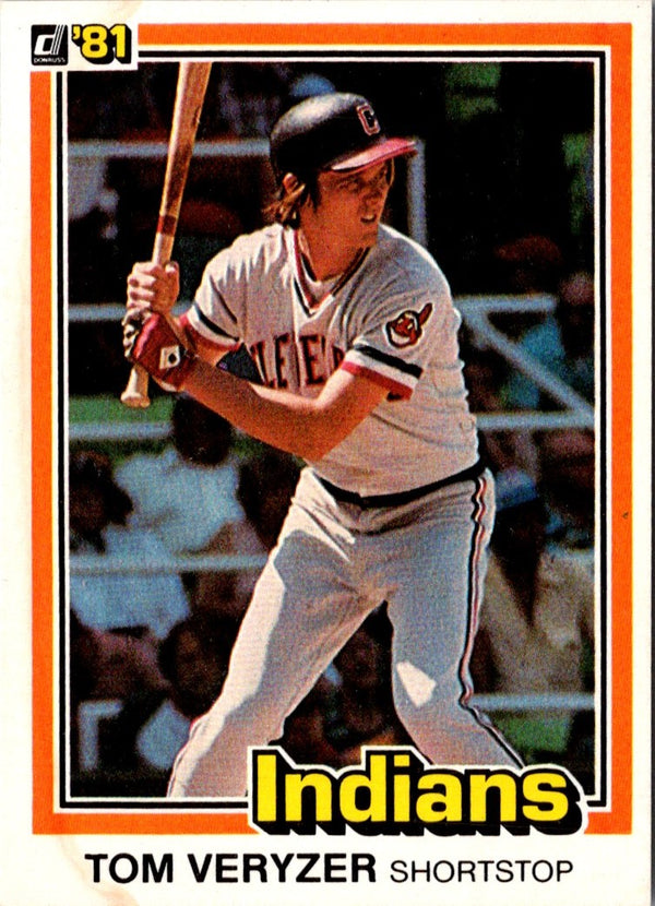 1981 Donruss Tom Veryzer #199