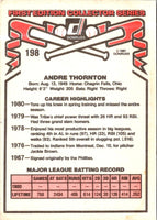 1981 Donruss Andre Thornton #198