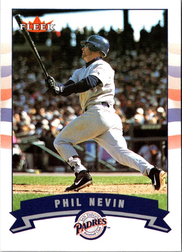 2002 Fleer Phil Nevin #160
