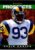 1995 SP Kevin Carter #7 Rookie