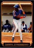 1988 Final Series Black Border (unlicensed) Darryl Strawberry #4