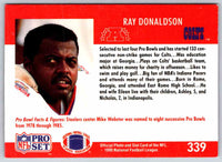 1990 Proset Ray Donaldson #339