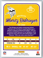 2016 Donruss Press Proofs Blue Moritz Bohringer #333