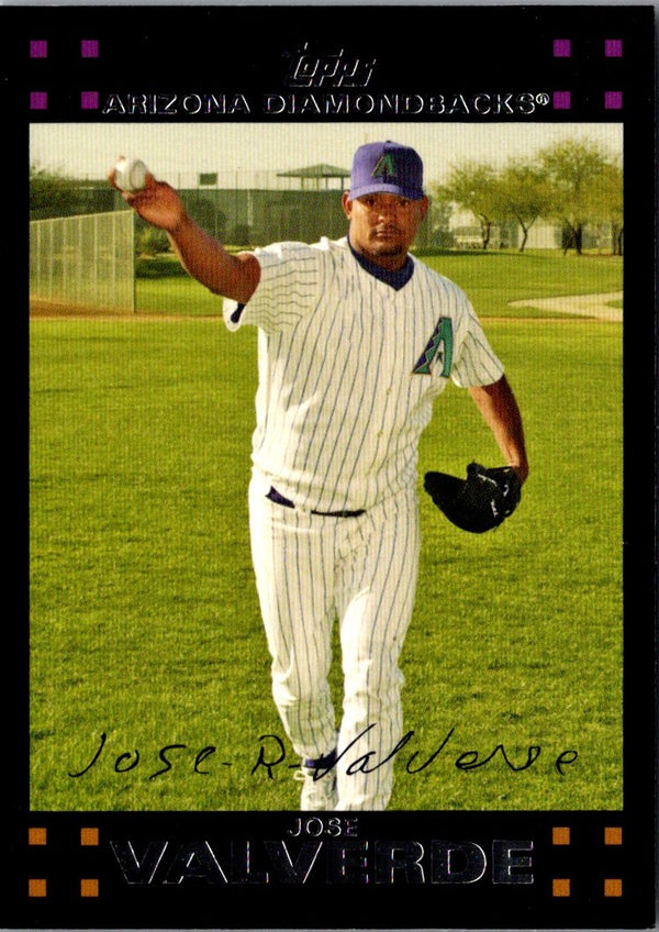 2007 Topps Jose Valverde #74