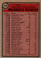 2001 Topps Milwaukee Brewers #767