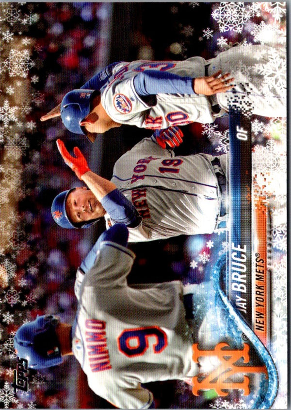 2018 Topps Holiday Jay Bruce #HMW146