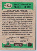 1991 Bowman Football Albert Lewis