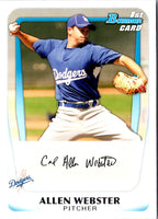 2011 Bowman Prospects Allen Webster #BP89
