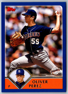 2003 Topps Oliver Perez #552