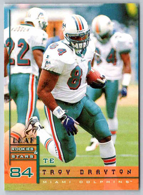 1998 Leaf Rookies And Stars Troy Drayton #168