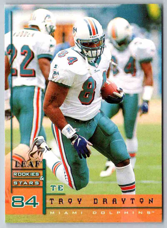 1998 Leaf Rookies And Stars Troy Drayton #168