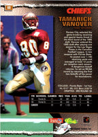 1995 Pro Line Tamarick Vanover #60 Rookie